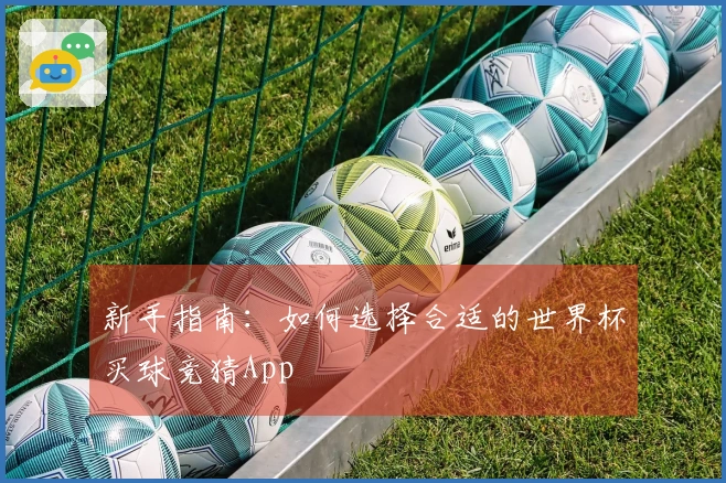 新手指南：如何选择合适的世界杯买球竞猜App