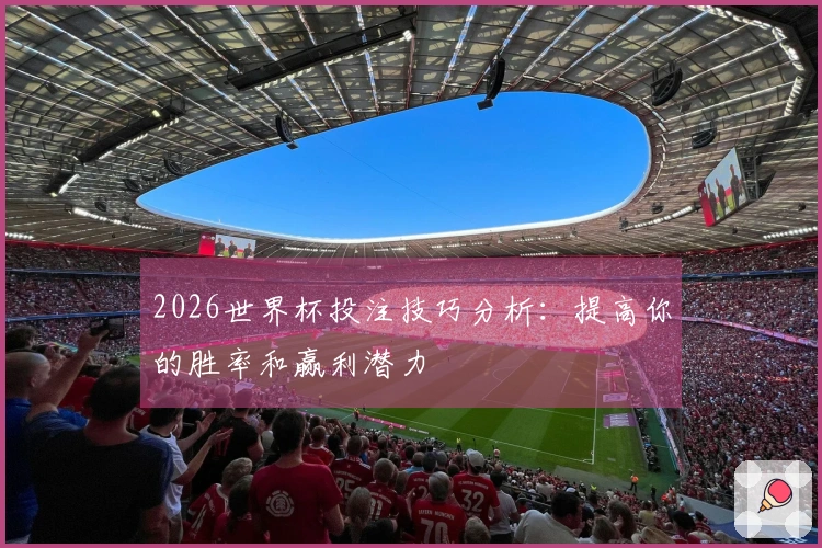 2026世界杯投注技巧分析：提高你的胜率和赢利潜力